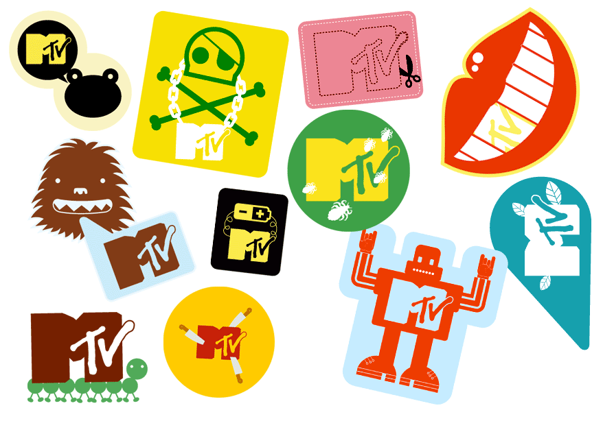 MTV Brazil on Air Graphics 2007